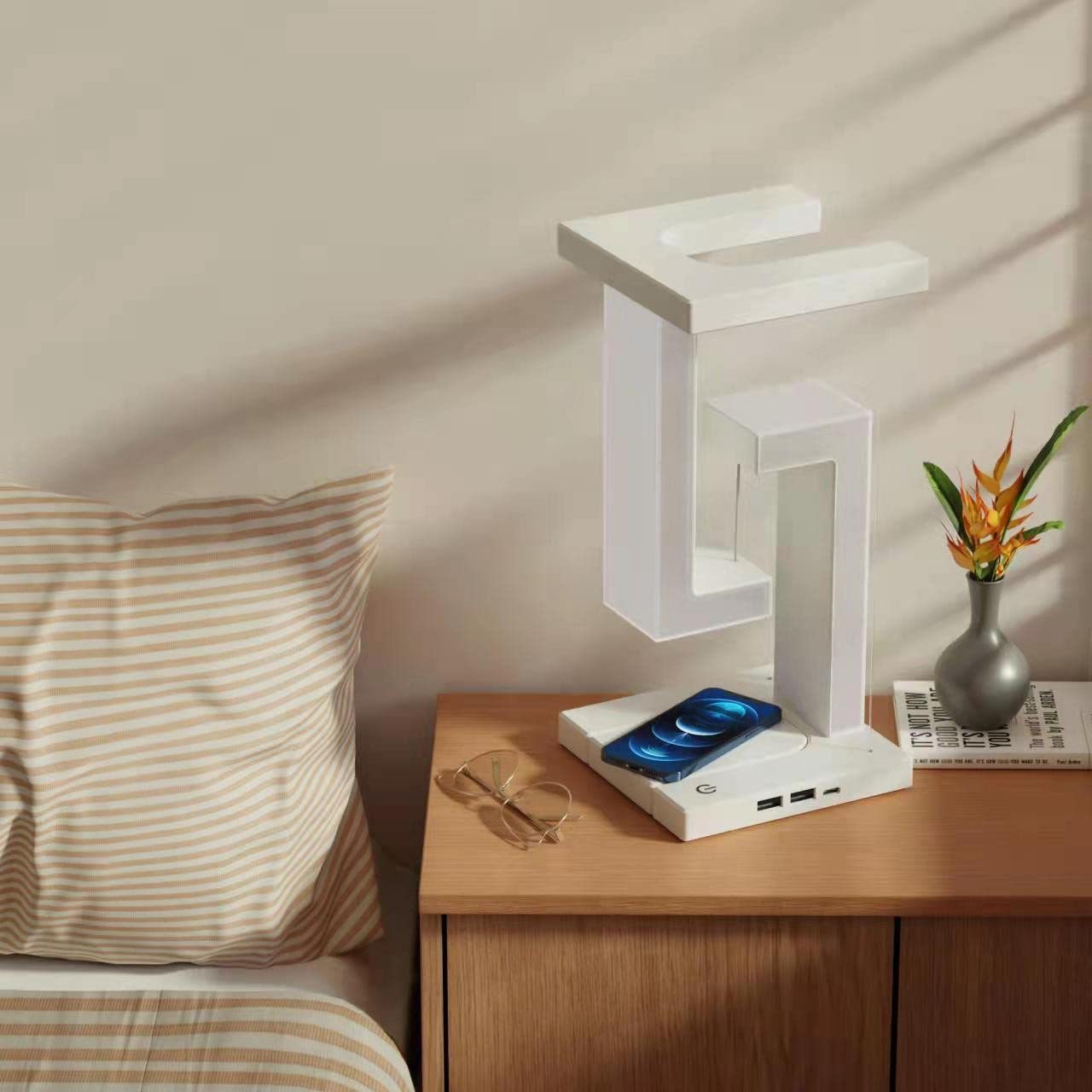 Wireless Charging Floating Table Lamp